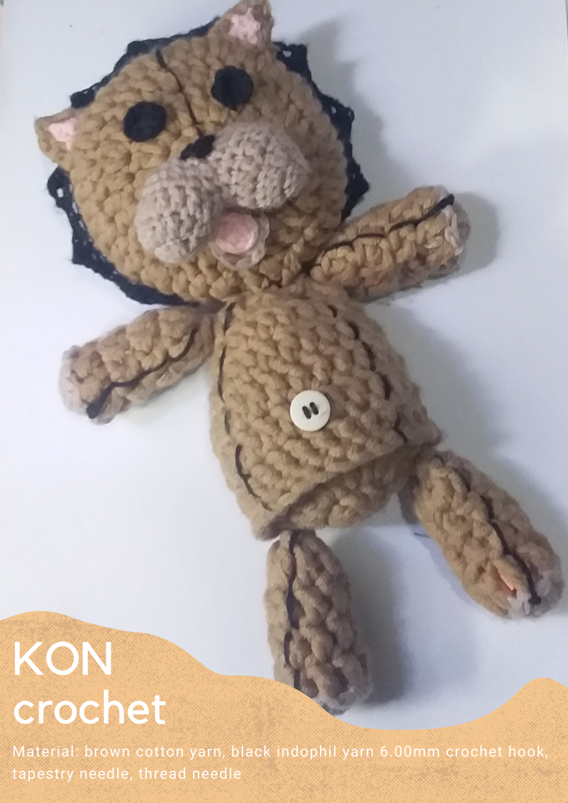 KON from Bleach crochet